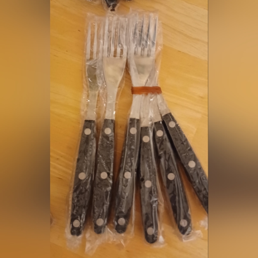 GIFTED!!! Ronco Showtime Flatware - Picture 5 of 6
